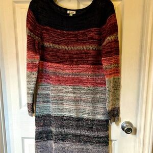 Susina (Nordstrom) Marled Midi Sweater Dress